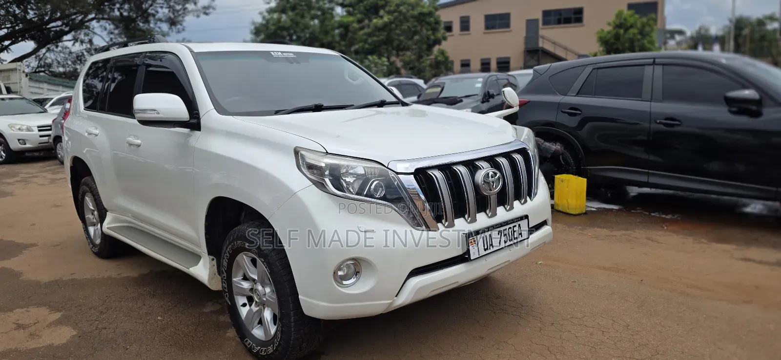 Toyota Land Cruiser Prado 2016 White