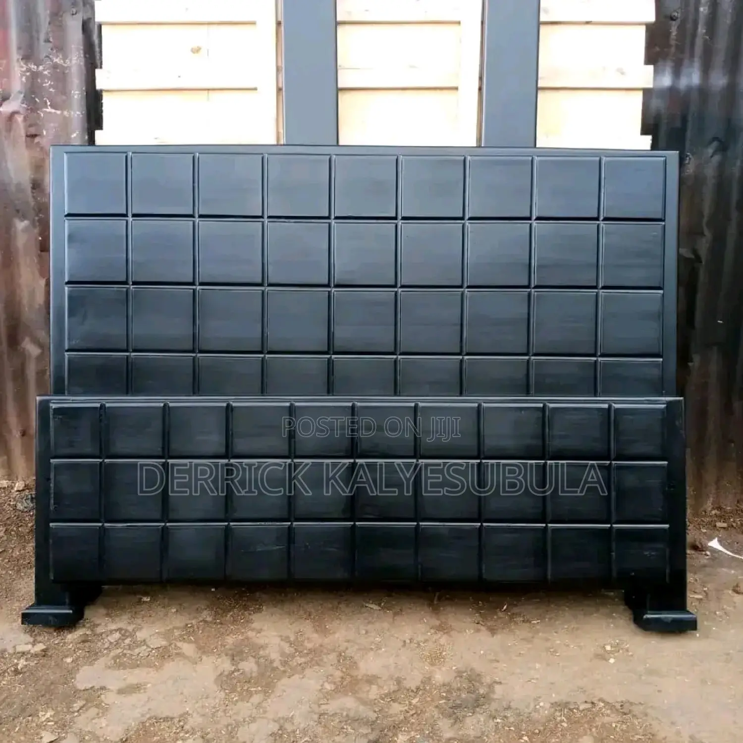 Black Tile Bed on Sale