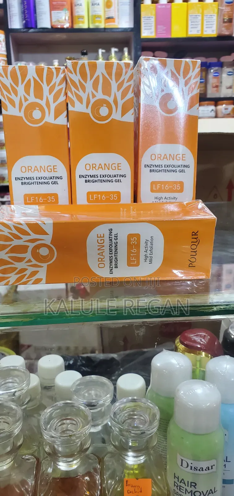 Pouqur Orange Enzymes Exfoliating Brightening Gel