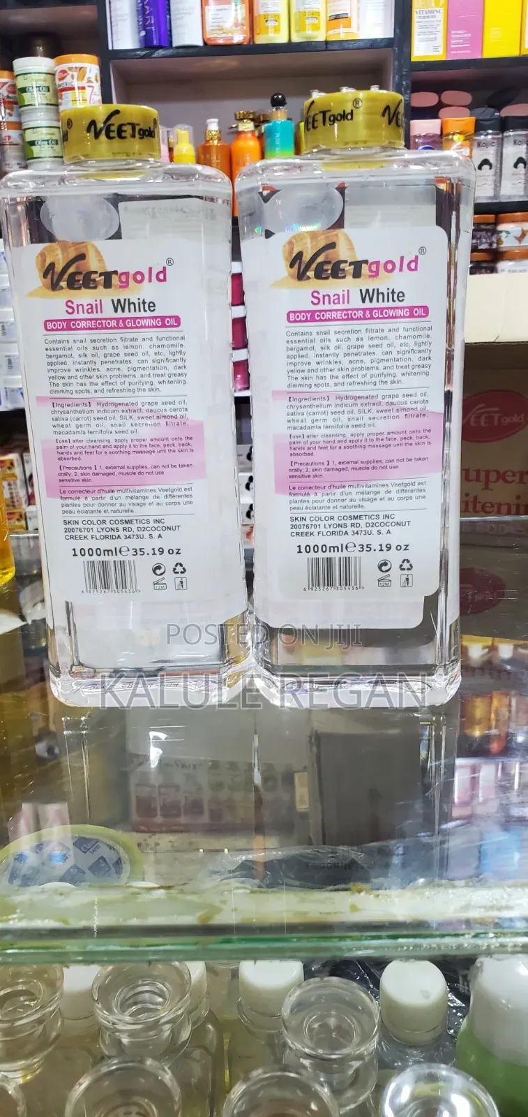 Veet Gold Snail White Miracle Oil