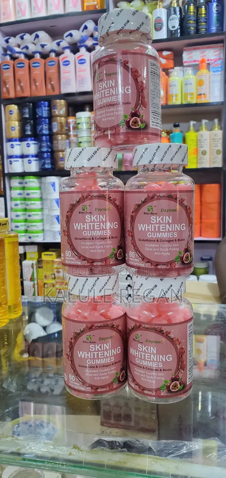 Daynee Skin Whit Ening Gummies Glutathione,Collagen
