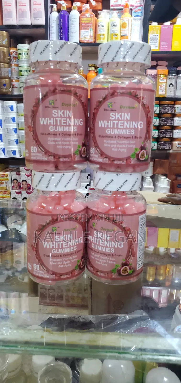Daynee Skin Whit Ening Gummies Glutathione,Collagen