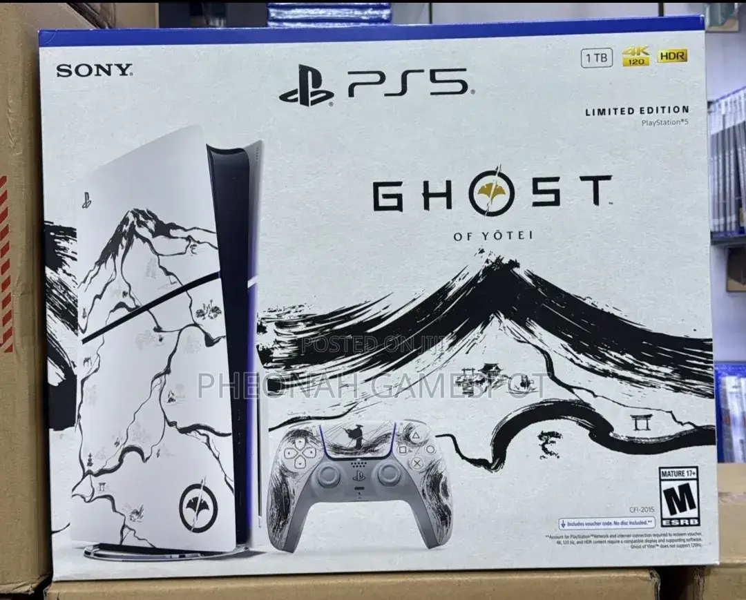Brand New Playstation 5 Slim Disc Version With Ghost of Yotei Limited