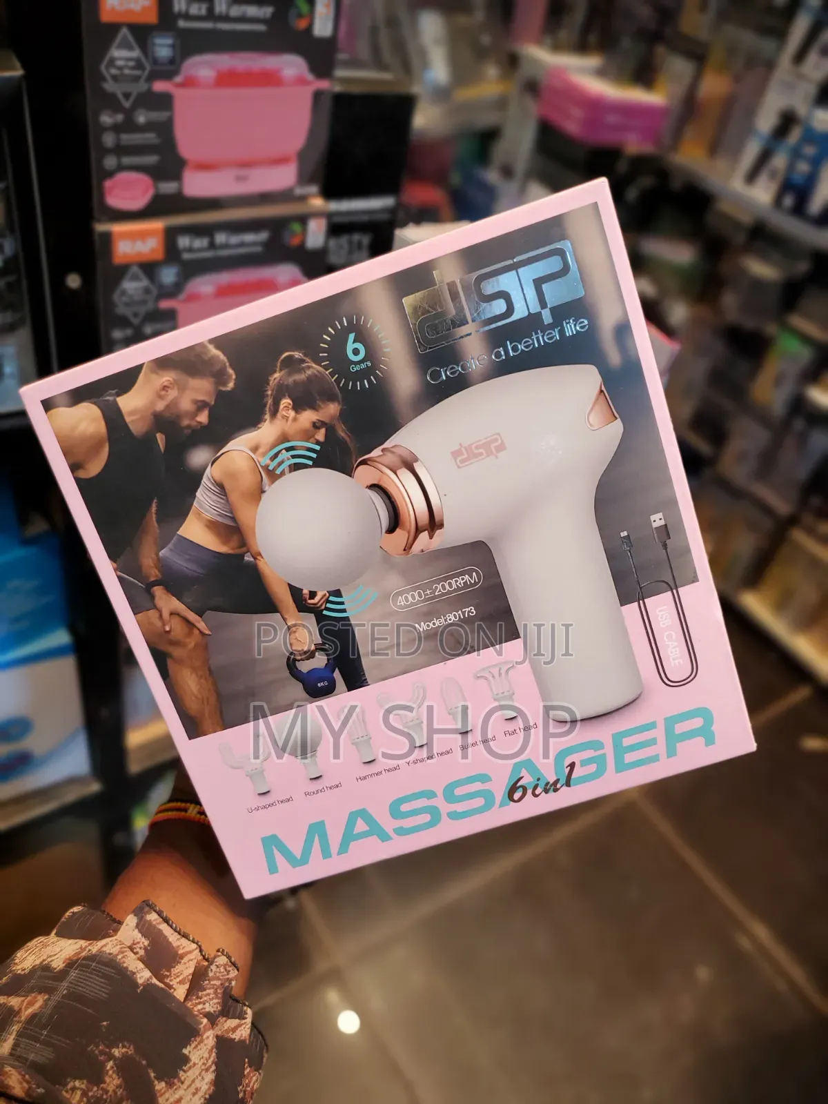Rechargeable Body Massager - Spa Experience at Home