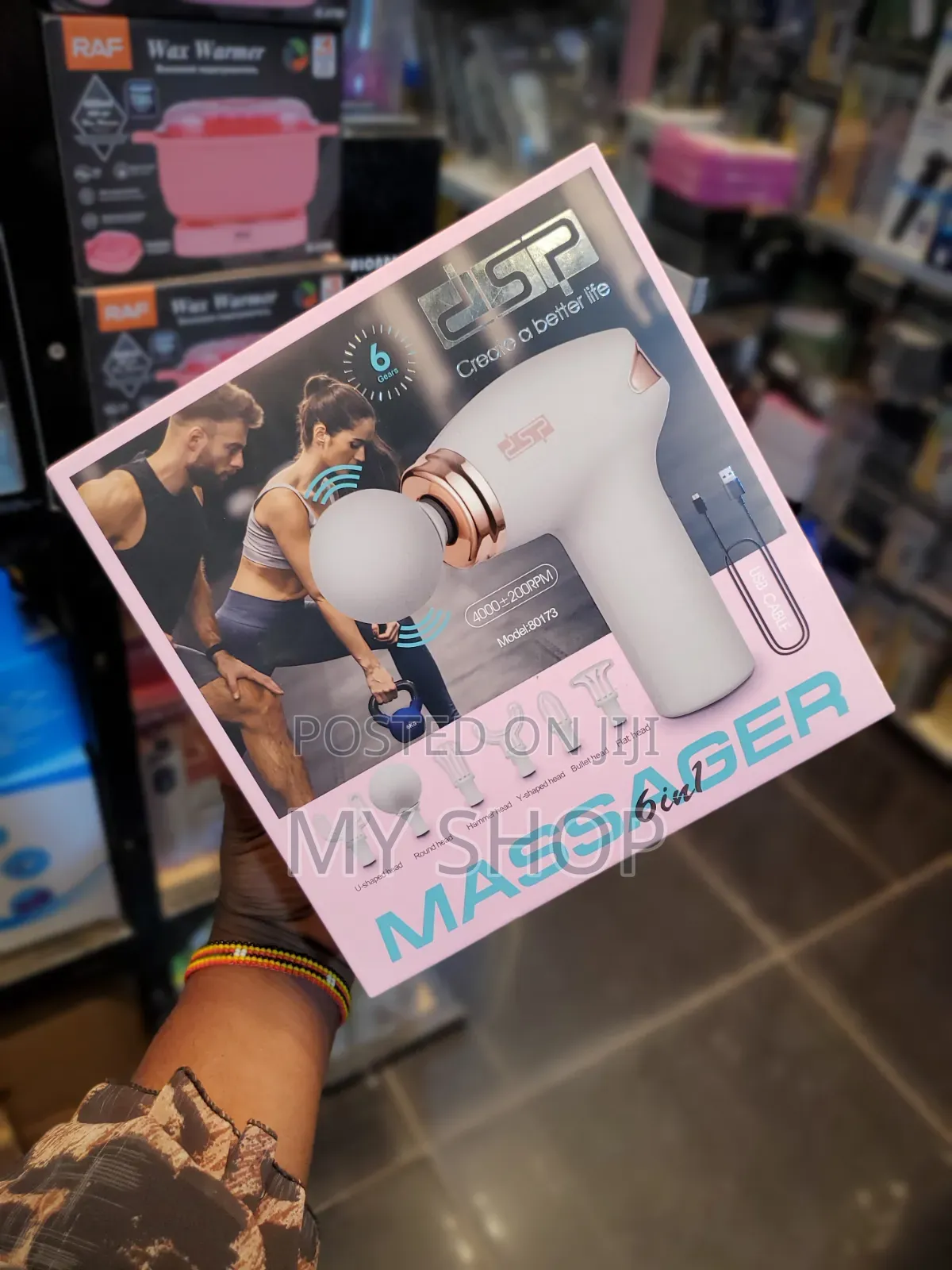 Rechargeable Body Massager - Spa Experience at Home