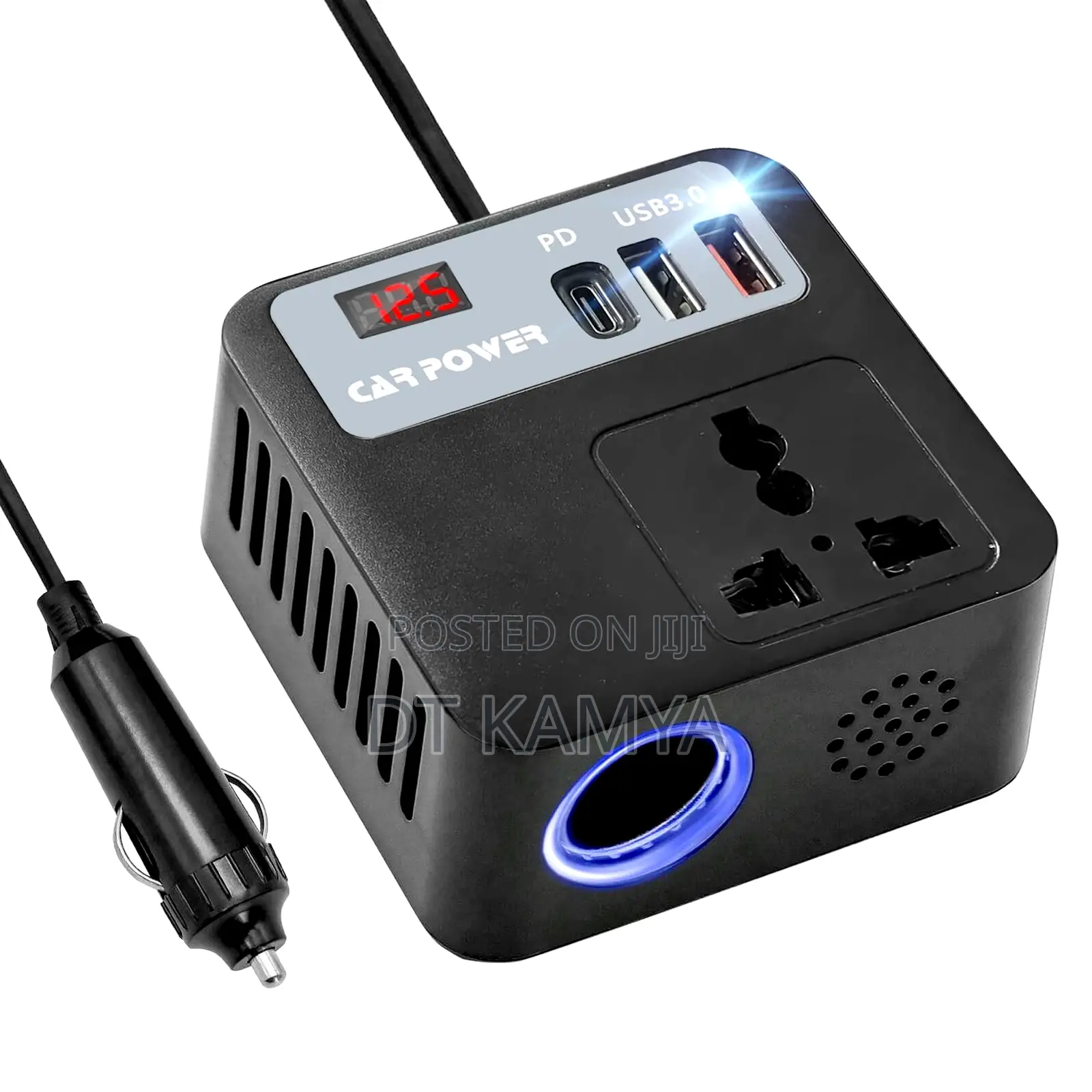 150w 12v Car Power Inverter / Car Charger for Laptops, Phones, Speaker