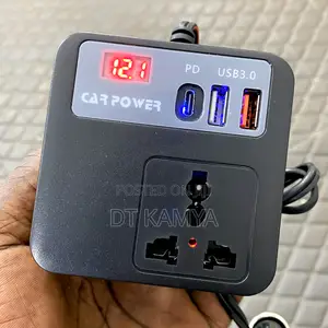 150w 12v Car Power Inverter / Car Charger for Laptops, Phones, Speaker