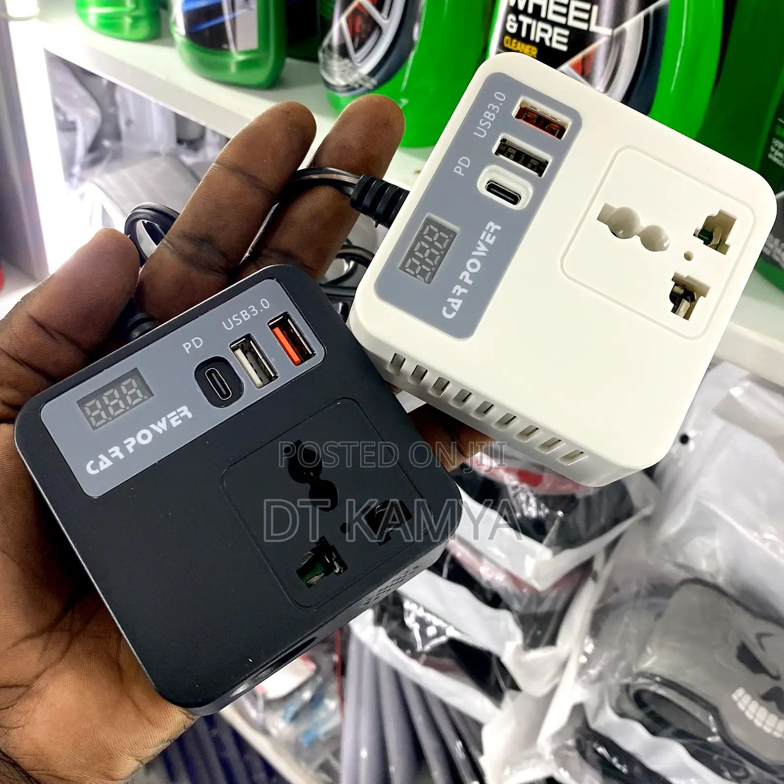 150w 12v Car Power Inverter / Car Charger for Laptops, Phones, Speaker