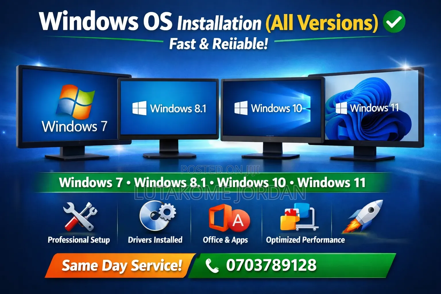 Windows Installation 7to Current 11
