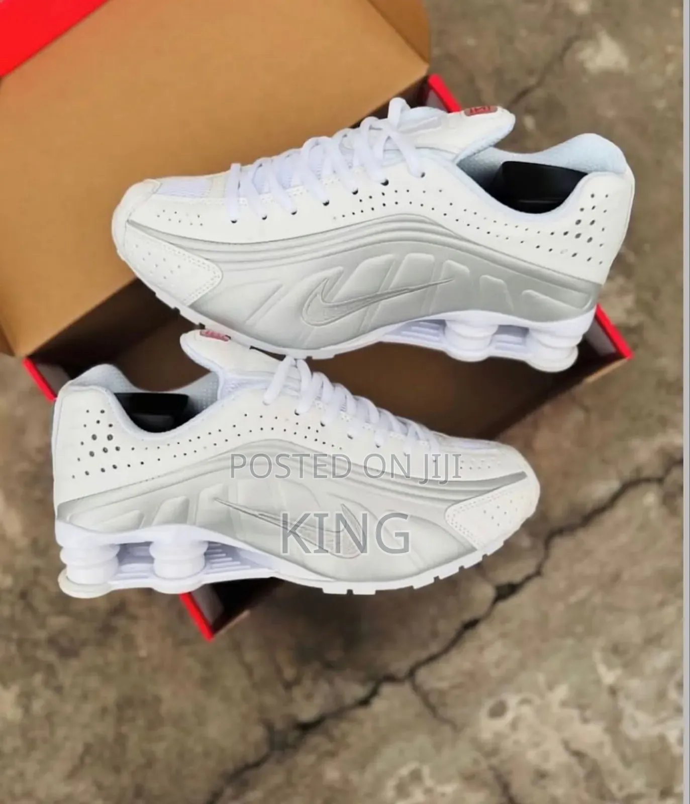 Nike Shox R4, a Casual Sneaker. White