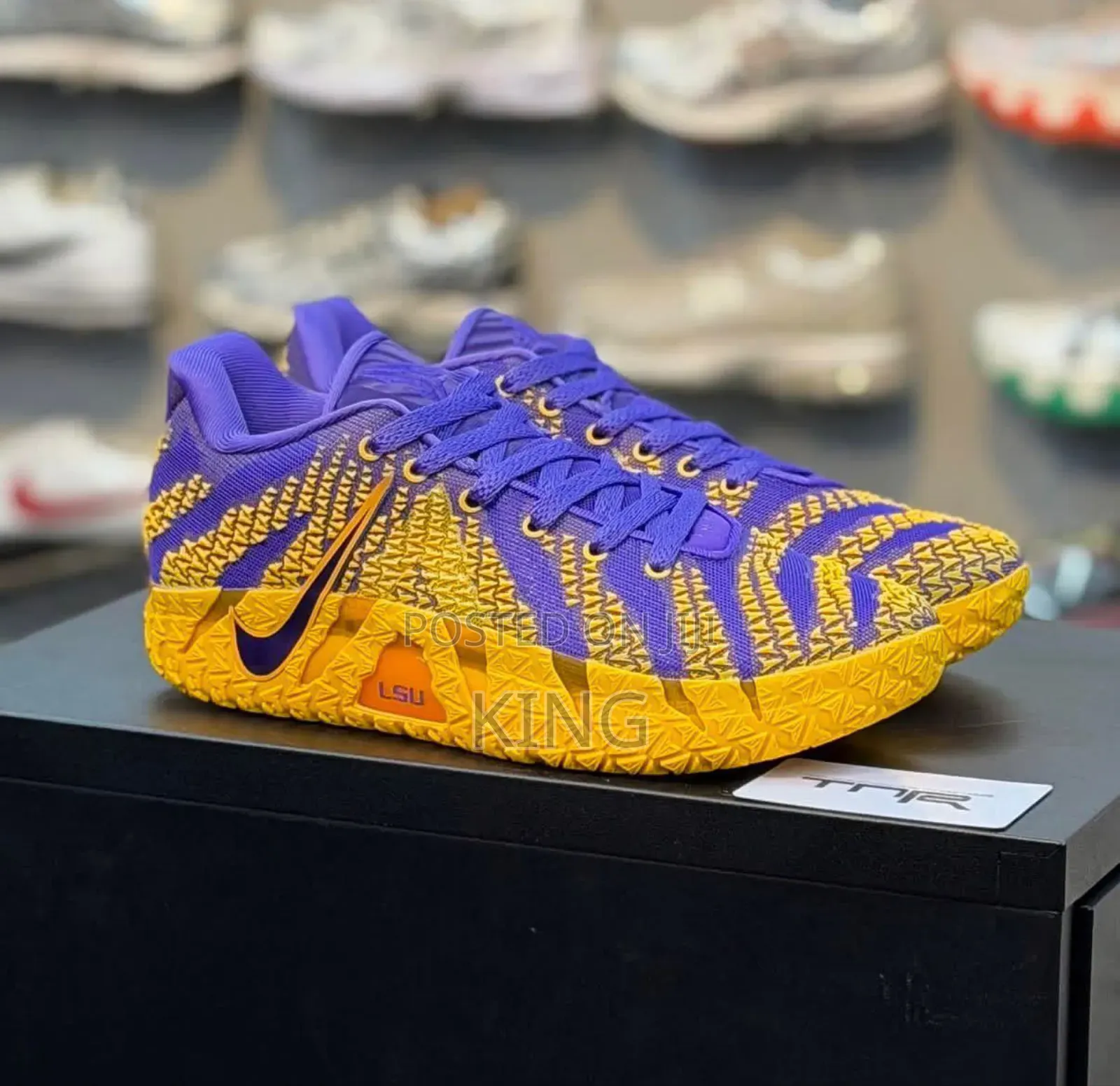 Nike Ja 3 Lsu Tigers Player Edition (Pe) Basketball Shoes.
