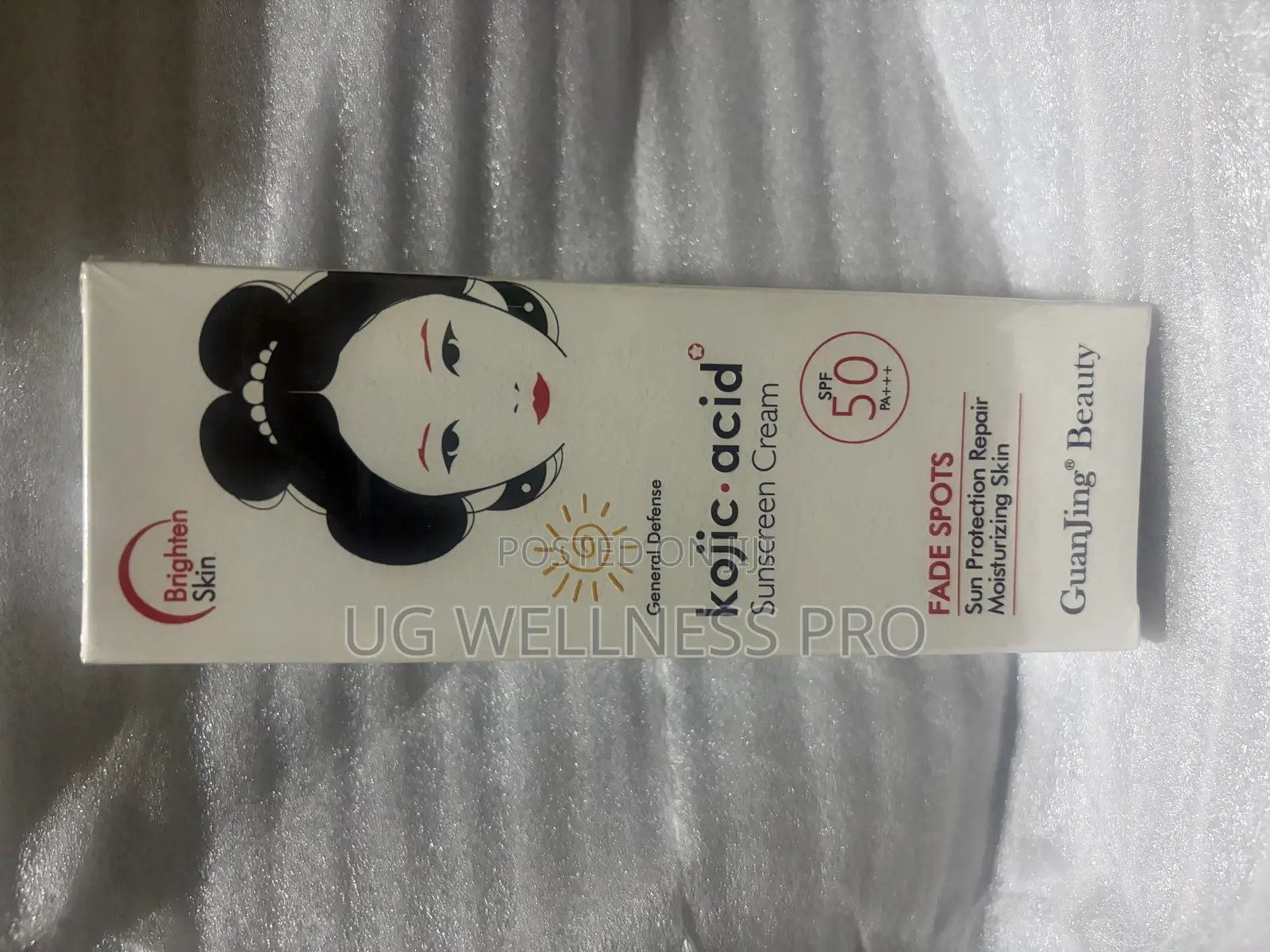 Kojic Acid Sunscreen Cream SPF 50 Pa+ 80ml