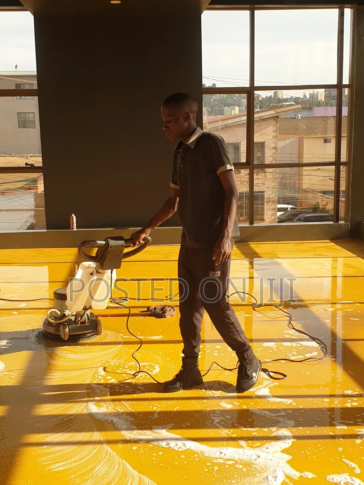 Floor Scrubbing Services