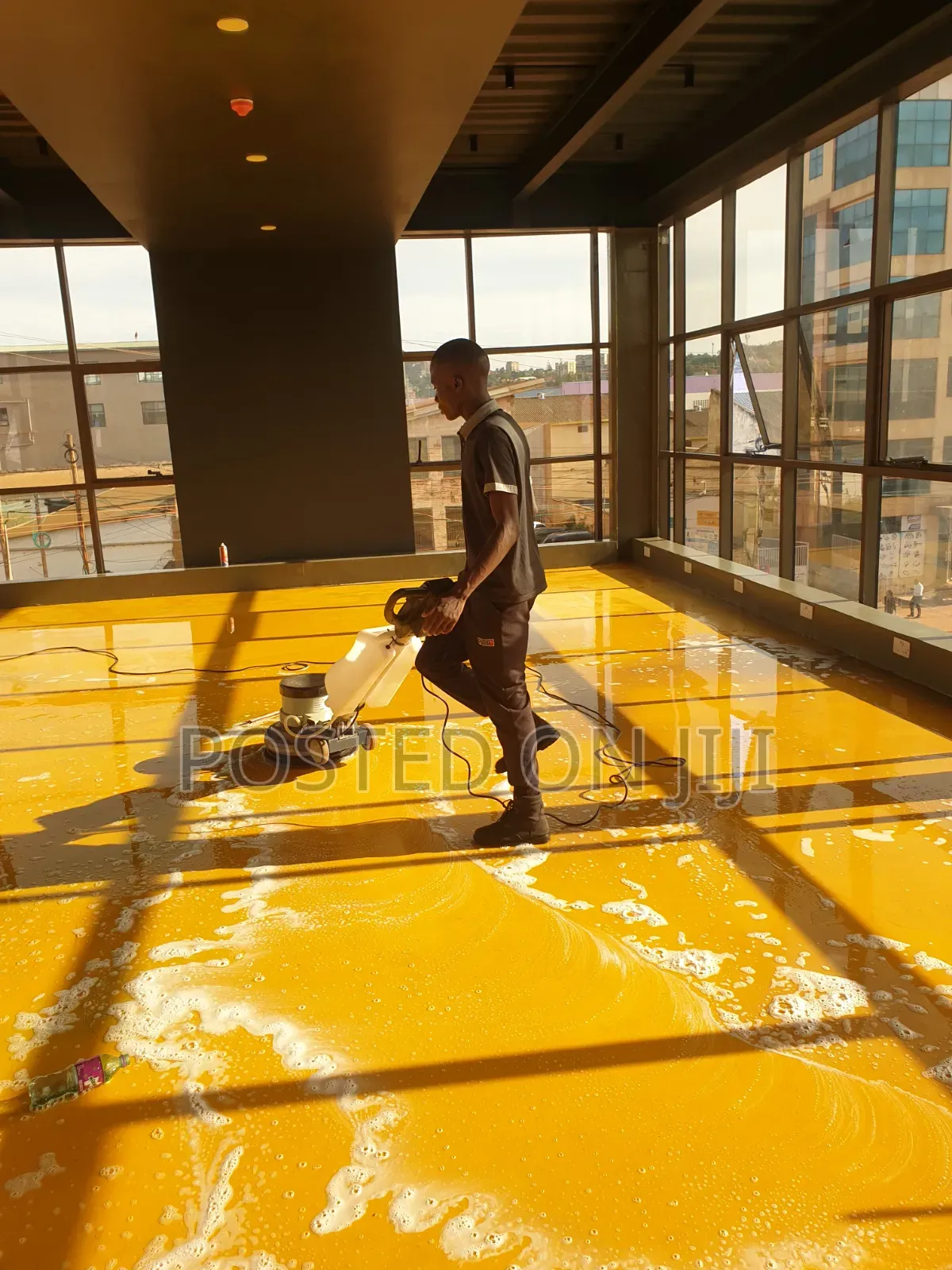 Floor Scrubbing Services