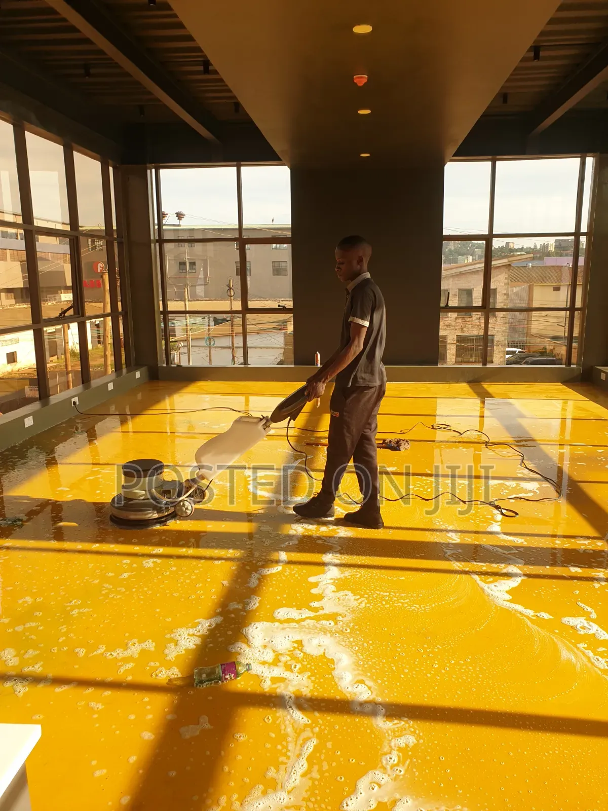 Floor Scrubbing Services