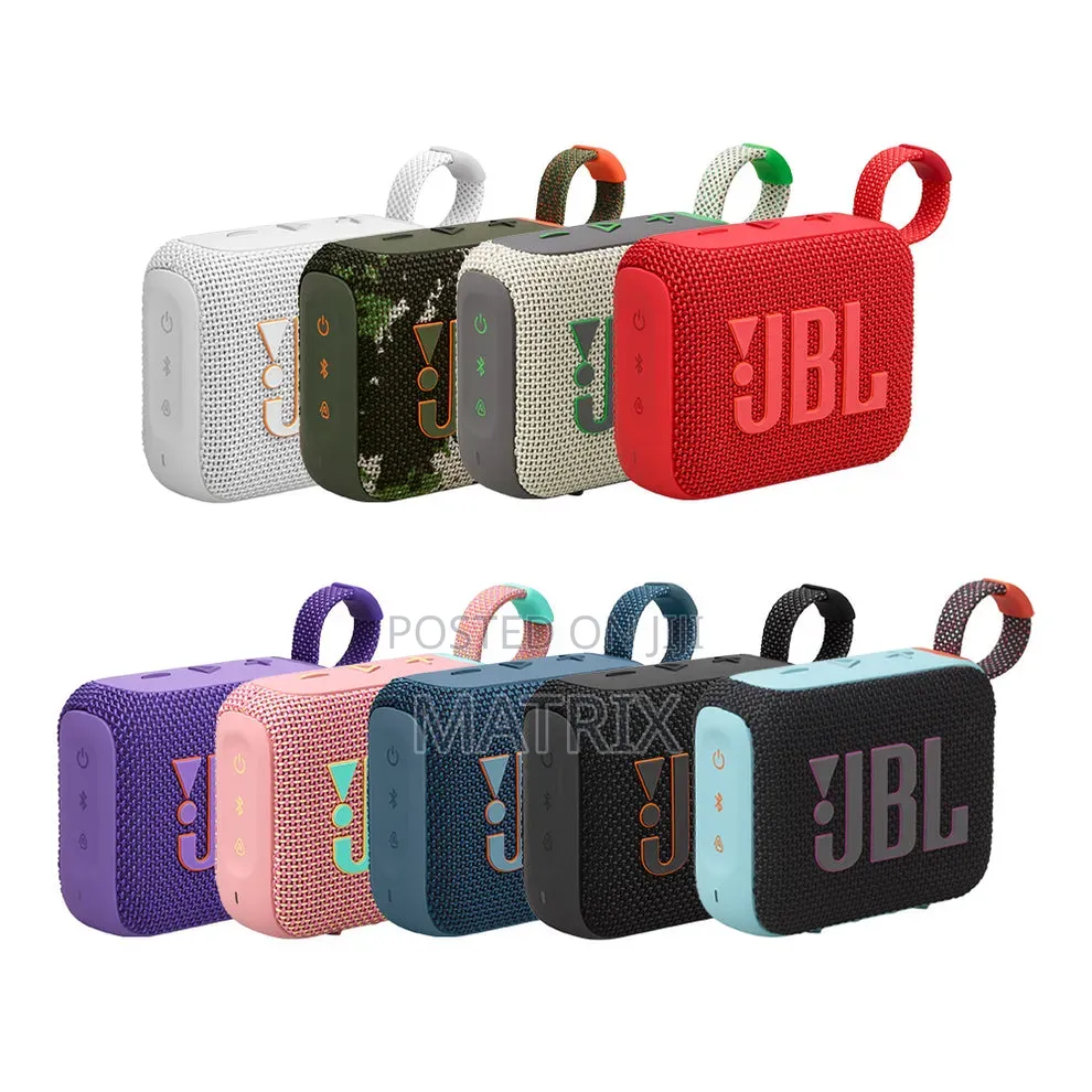 JBL Go 4 Ultra Portable Waterproof Bluetooth Speaker
