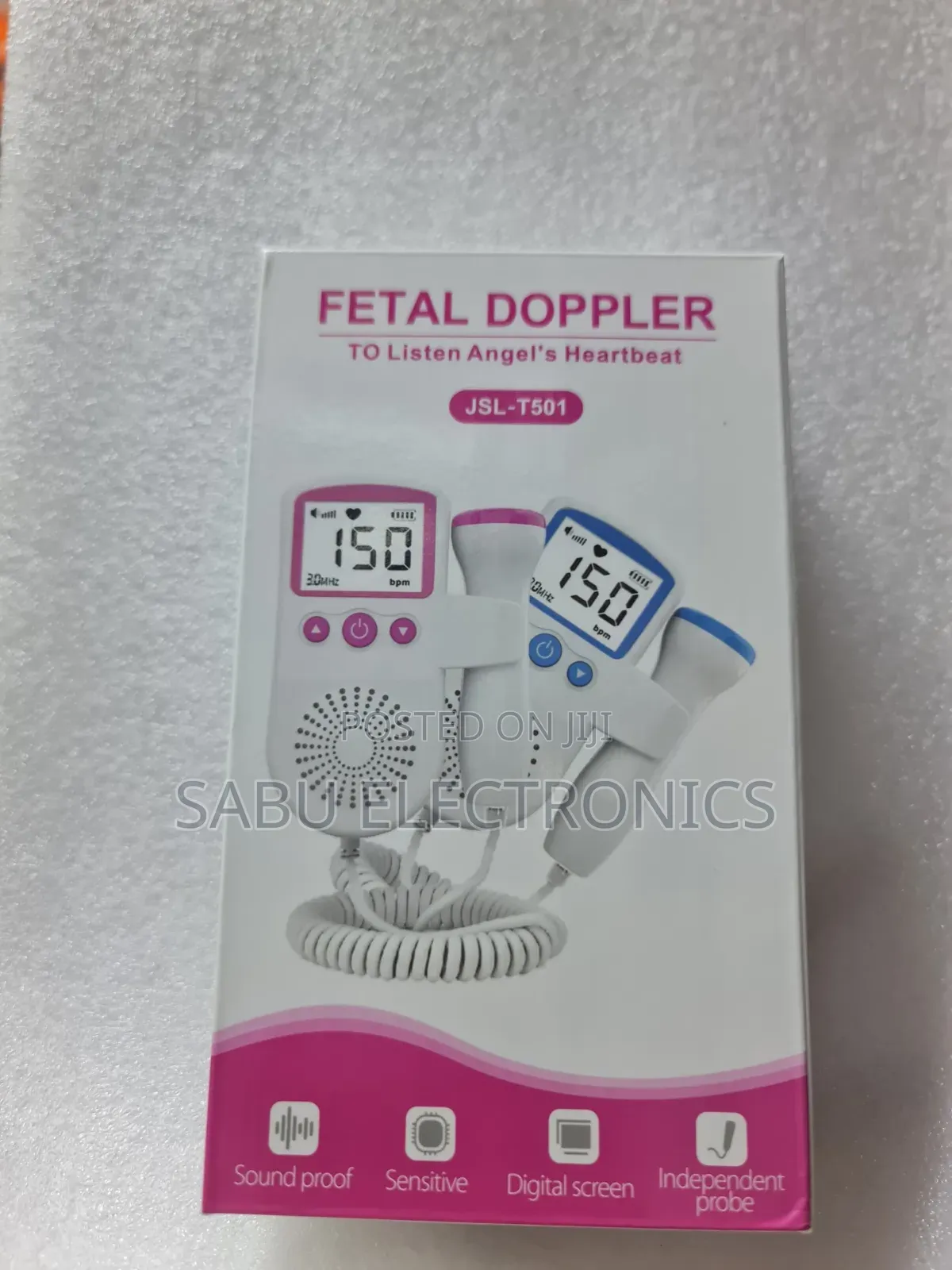 Baby Heartbeat Monitor –Portable Digital Pregnancy Heartbeat Listener