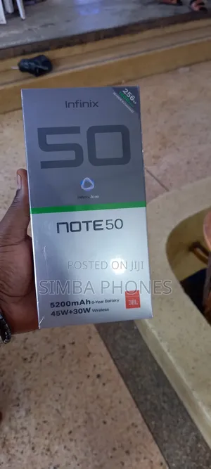 New Infinix Note 50 4G 256 GB Blue