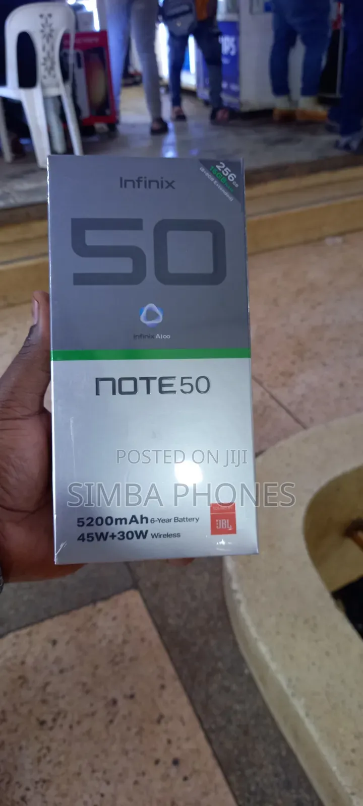 New Infinix Note 50 4G 256 GB Blue