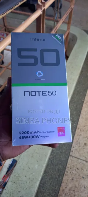 New Infinix Note 50 4G 256 GB Bronze