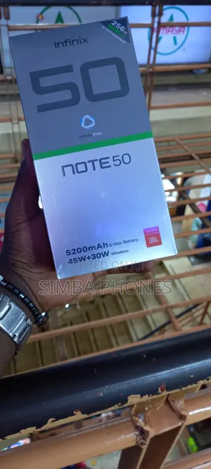 New Infinix Note 50 4G 256 GB Gold