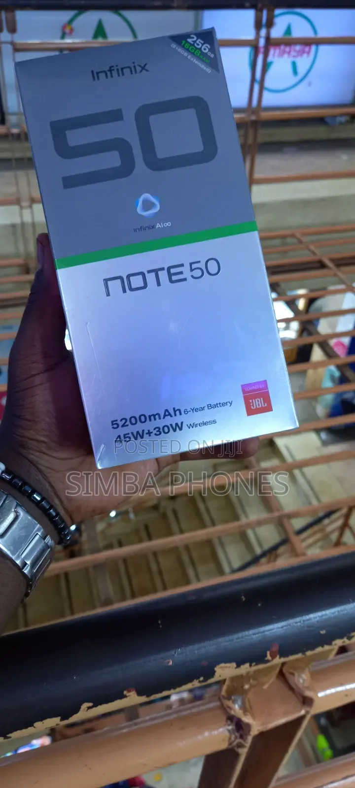 New Infinix Note 50 4G 256 GB Gold