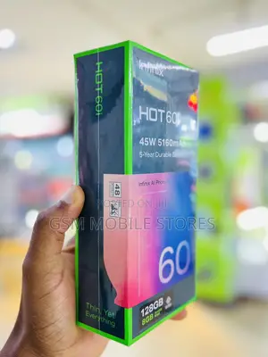 New Infinix Hot 60i 128 GB Black
