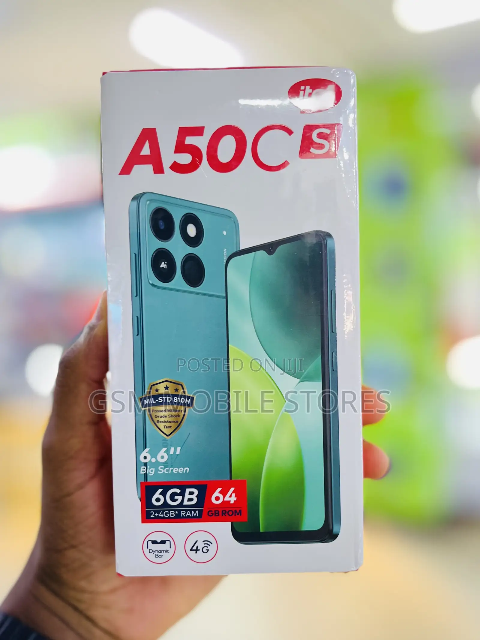 New Itel A50C 32 GB Black