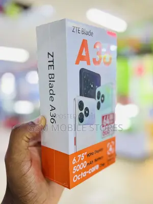 New ZTE Blade A36 64 GB Black