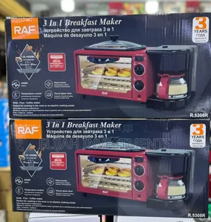 Raf 3 in 1 Breakfast Maker, Model R.5308r.