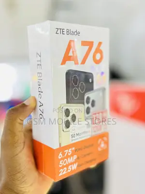 New ZTE Blade A76 5G 128 GB Black
