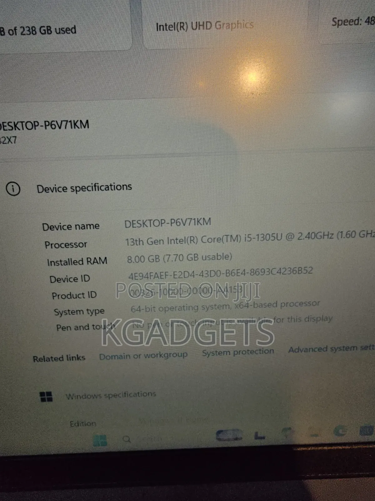 Laptop Lenovo Ideapad S145-15 8GB Intel Core i5 HDD+SSD 256GB