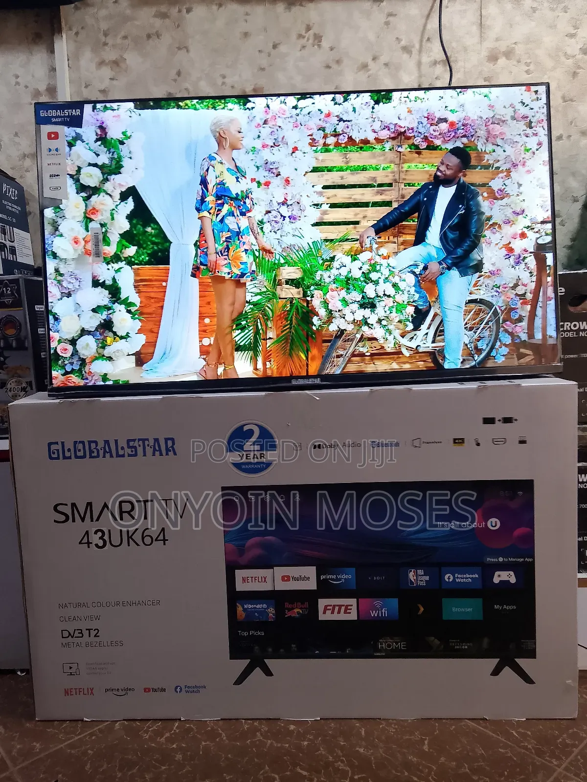 Smart 43 Inches Globalstar Android Digital Tv