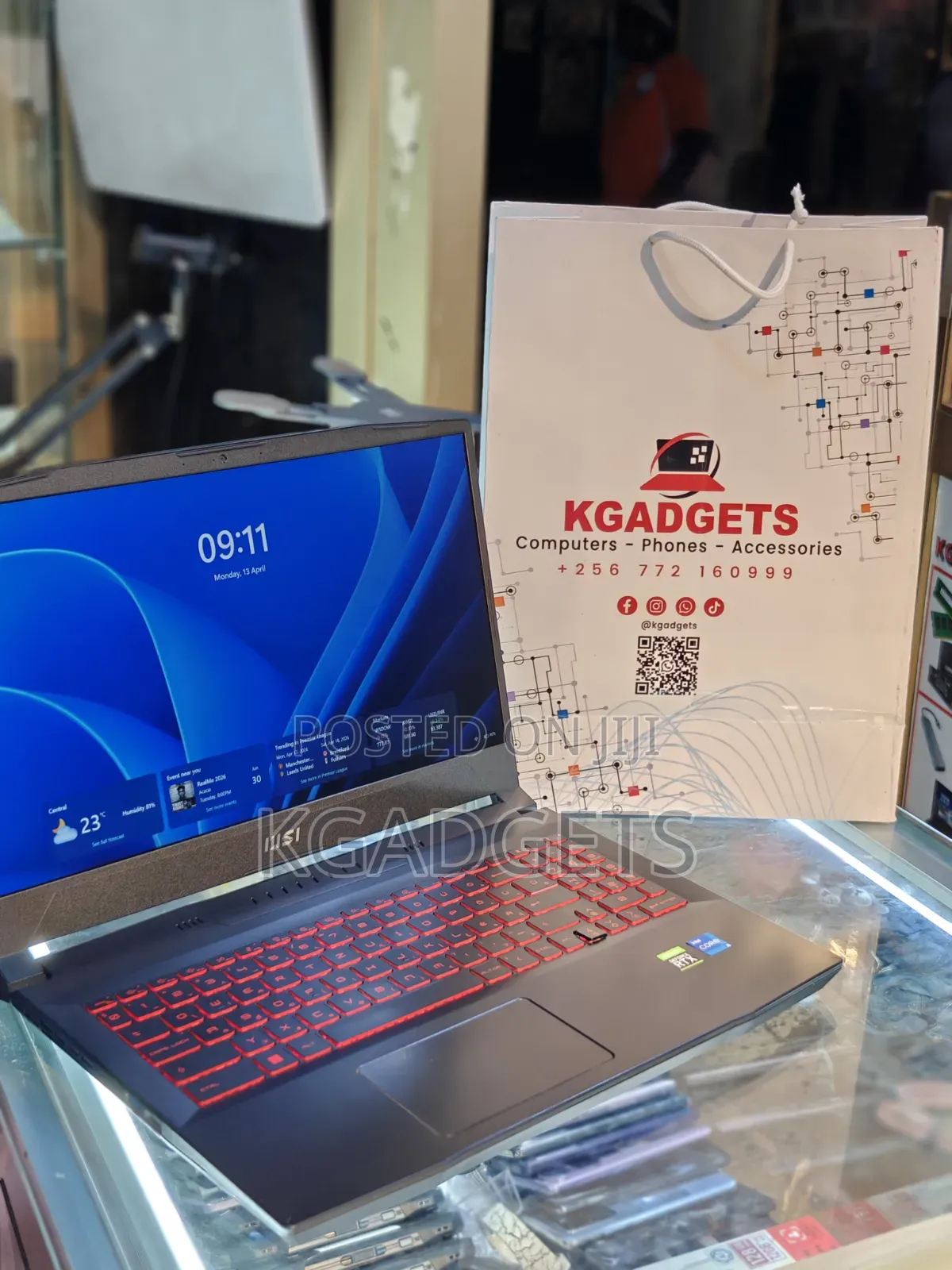 New Laptop MSI Katana GF66 16GB Intel Core i5 HDD+SSD 512GB