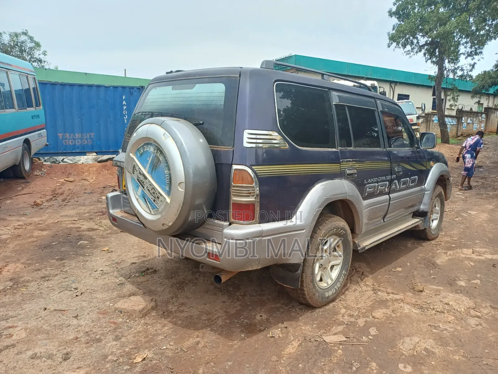 Toyota Land Cruiser Prado 3.0 D-4D 2003 Blue