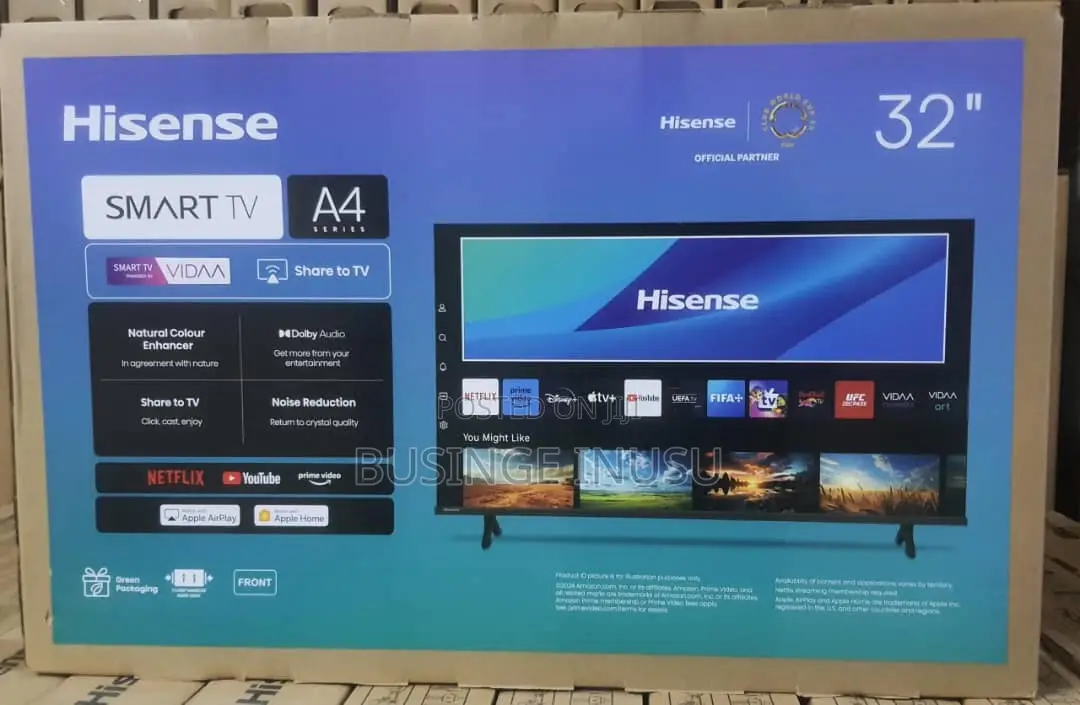 Brand New 32 Hisense Smart Available