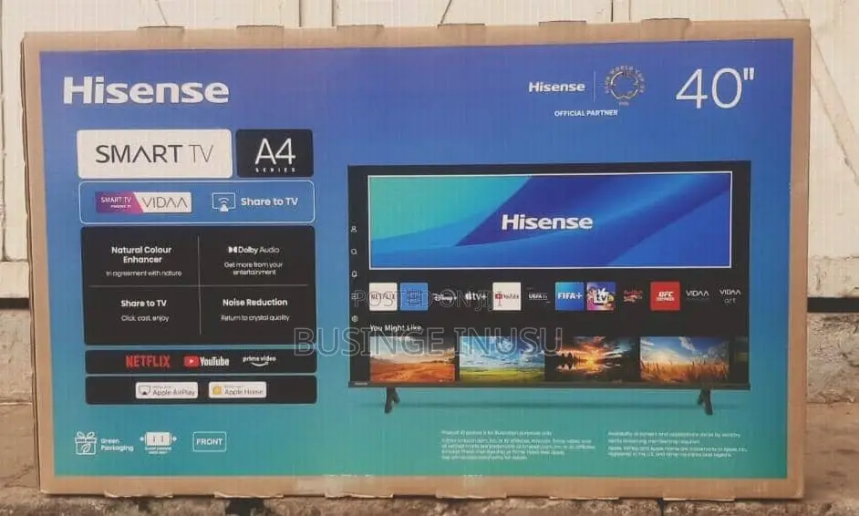 Brand New 40 Hisense Smart Available