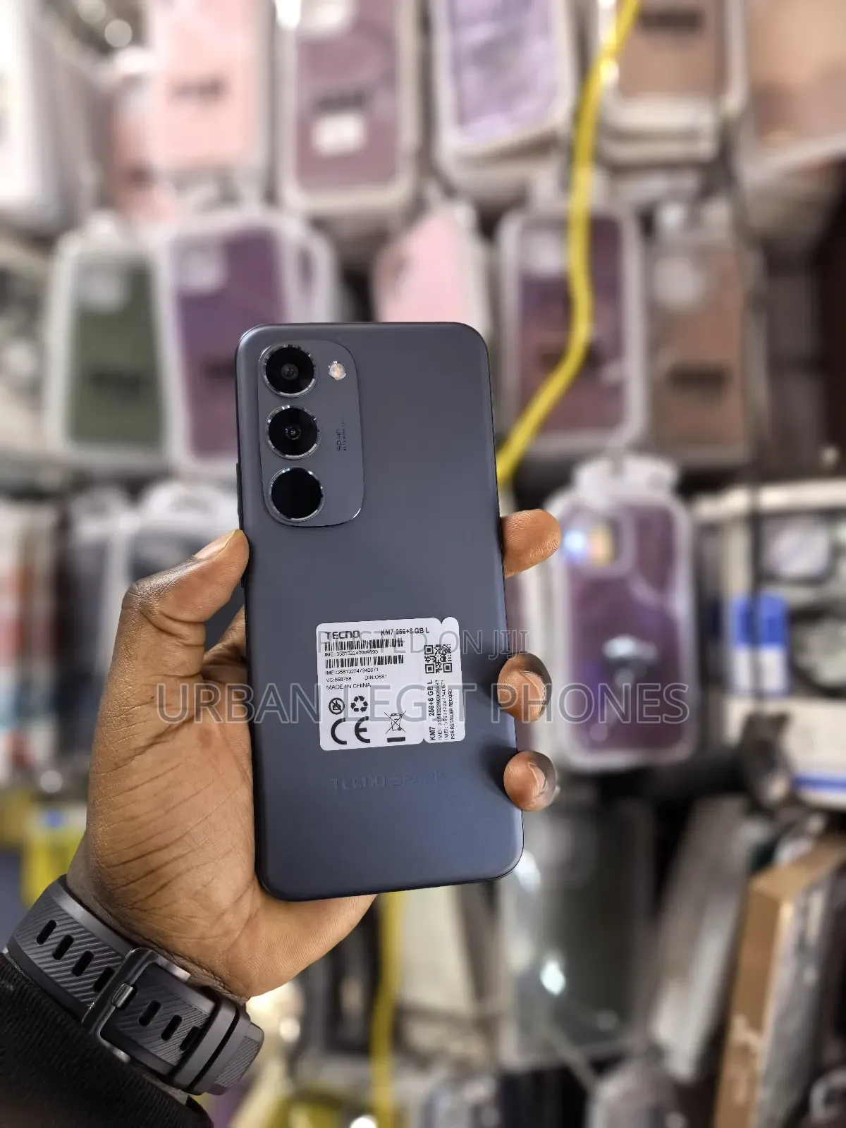 New Tecno Spark 40 Pro+ 256 GB Black