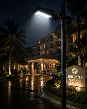 8w Solar Street Light All-in-one Waterproof Security Light Kampala