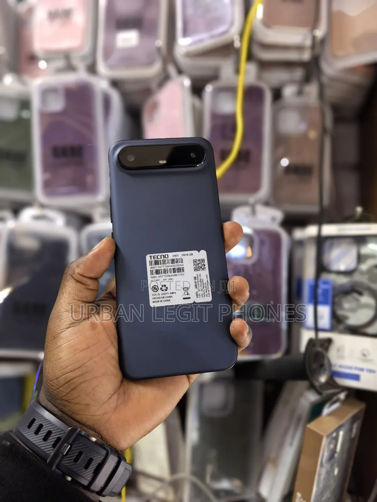 New Tecno Spark Slim 256 GB Black