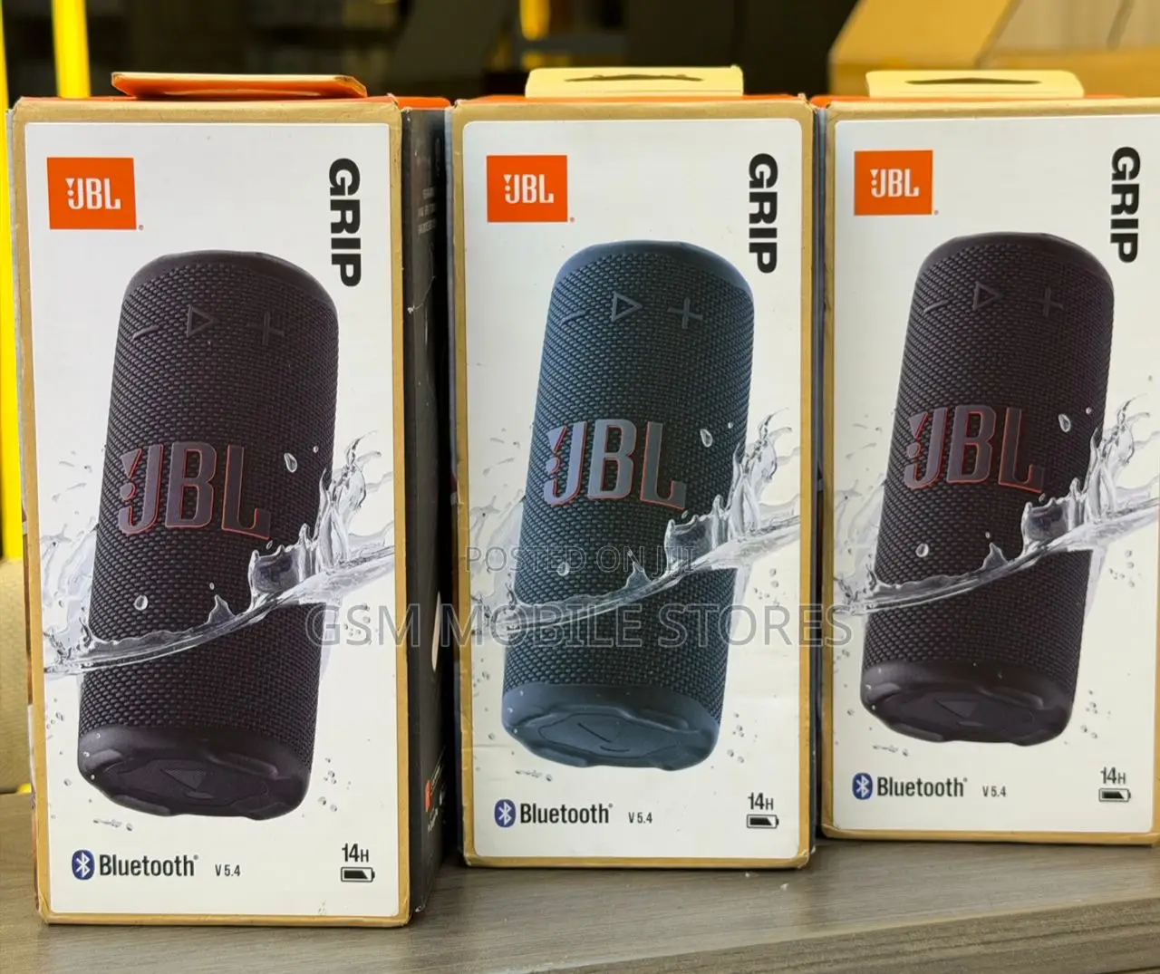 JBL Grip | Compact Bluetooth Speaker With Bold JBL Pro Sound