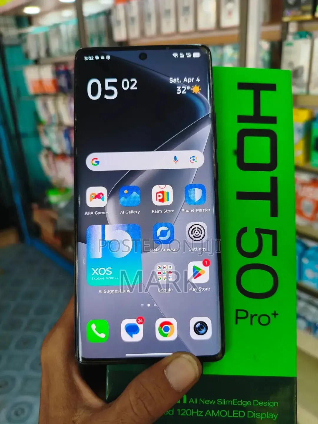 New Infinix Hot 50 Pro+ 4G 256 GB Green