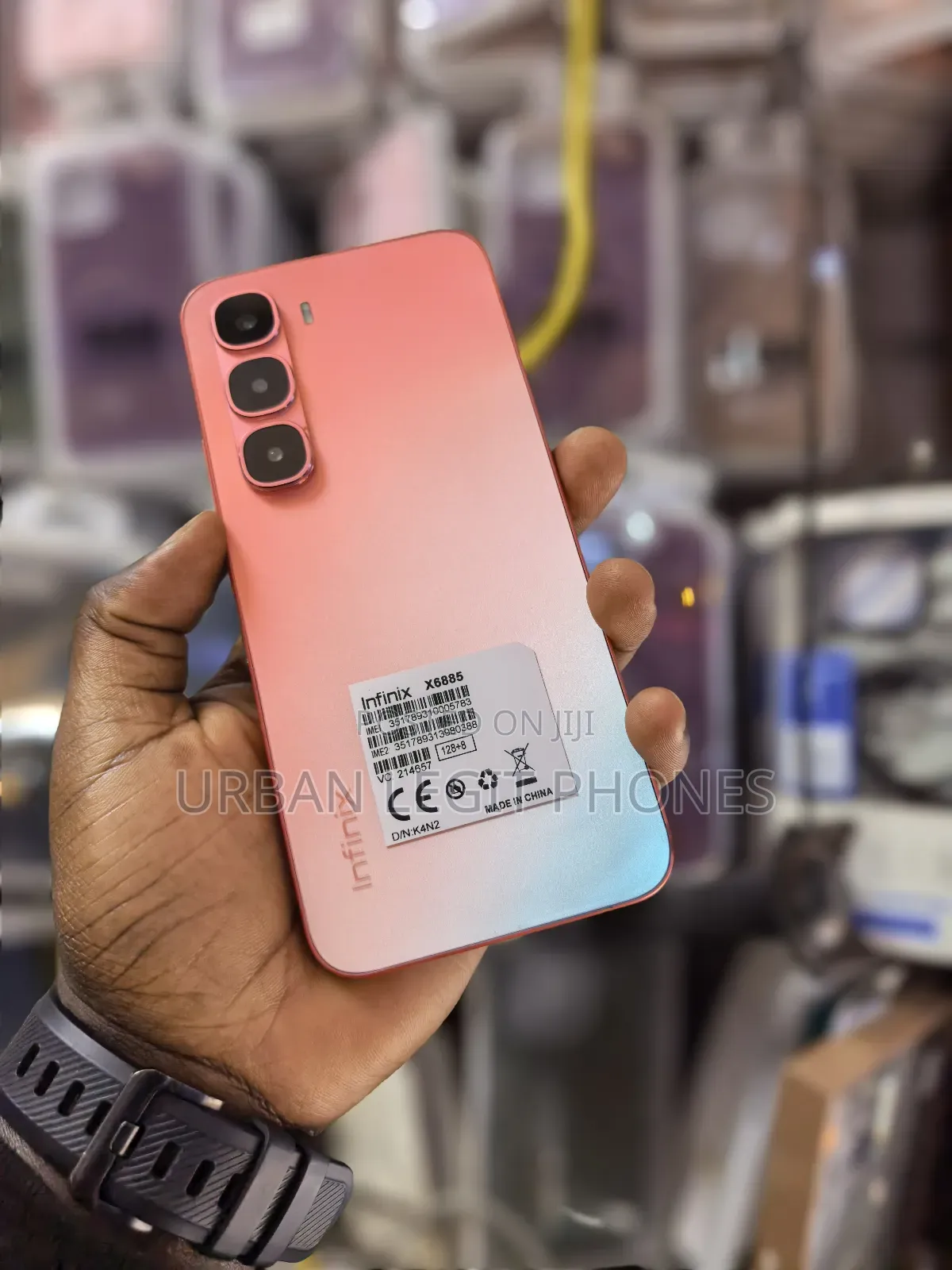 New Infinix Hot 60 Pro 128 GB Pink