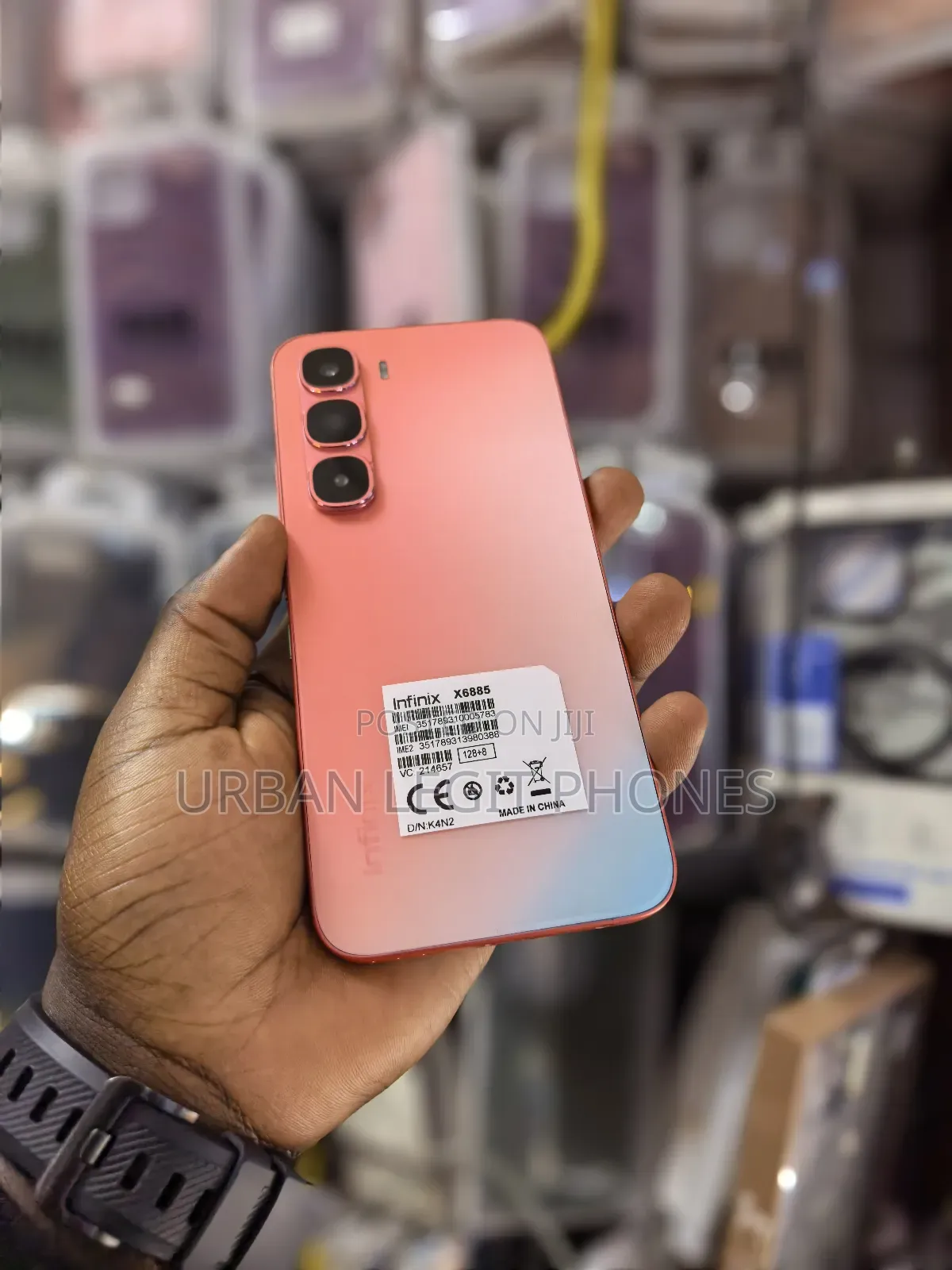 New Infinix Hot 60 Pro 128 GB Pink