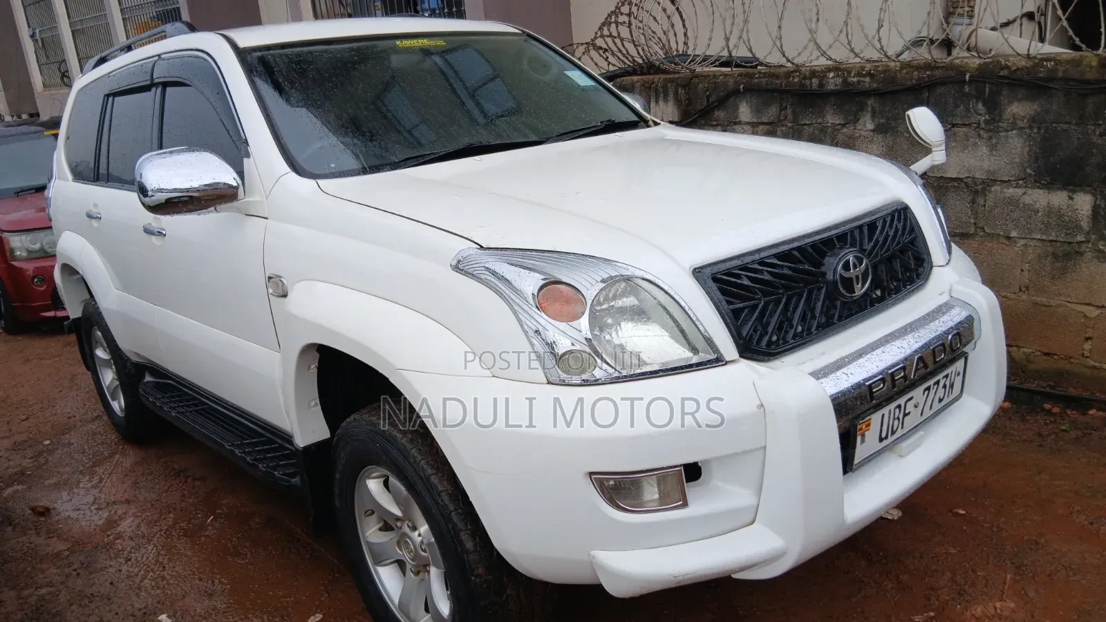 Toyota Land Cruiser Prado 2006 White