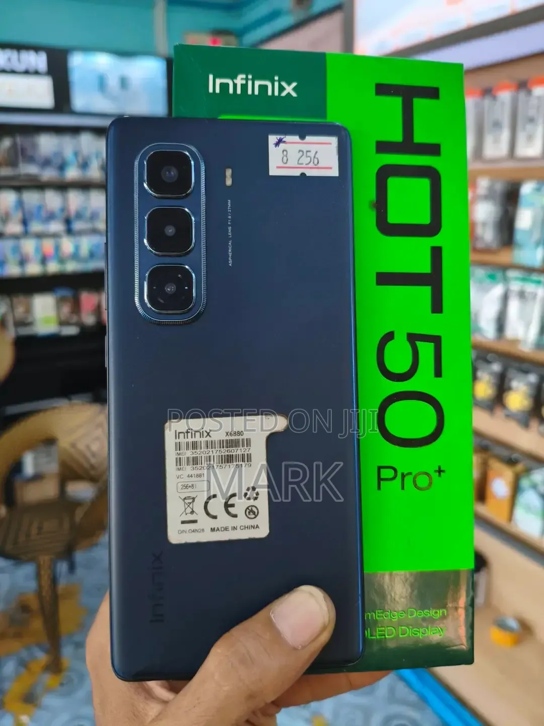 New Infinix Hot 50 Pro+ 4G 256 GB Black