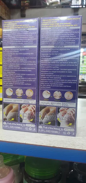 Fruit Of The Wokali Breast Firming Cream.