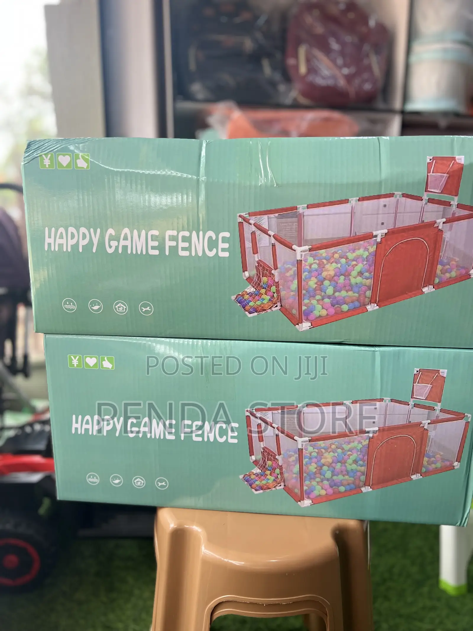 Kids Play Pen Game Fence – Toddler Activity Safety Fence