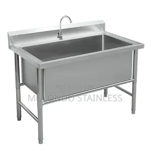 Single Bowl Commercial Stainless Sink