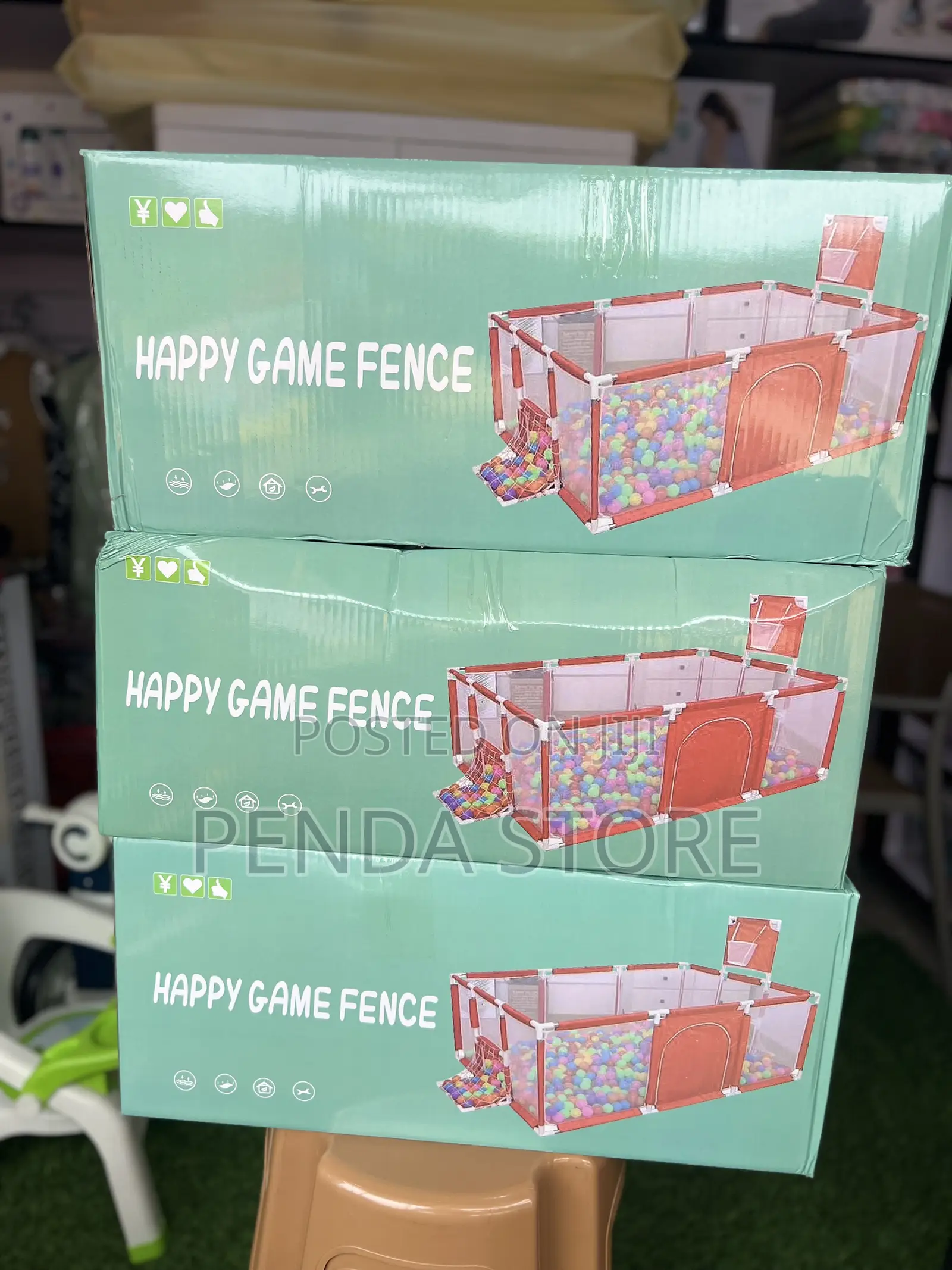 Kids Play Pen Game Fence – Baby Protective Play Fence Set